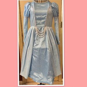 Dream Play Imagine Light Blue Velour Princess Dress Costume - Girl's - Size 5/6